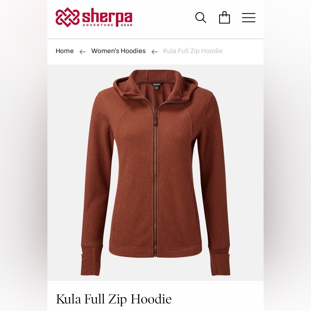 Sherpa Women's Kula Zip Hoodie Jacket
